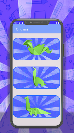 how to make Origami Dinosaurs Screenshot 0