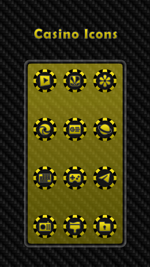 Casino - Yellow Icons Screenshot 2