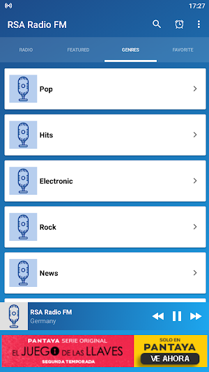 RSA Radio FM App DE Screenshot 3