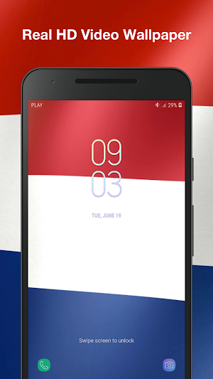 3d Netherlands Flag Wallpaper Screenshot 2