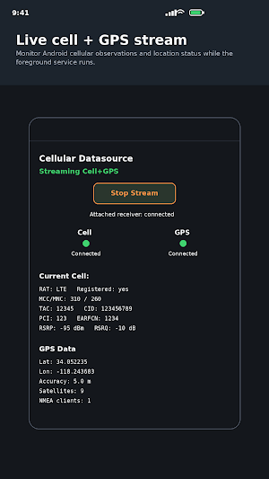 CellularDatasource Screenshot 0