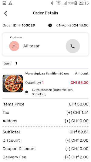 Spicy Pizza Express Delivery Screenshot 1