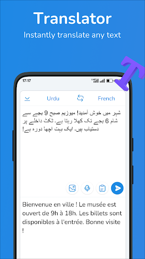 Urdu-French translator Screenshot 0