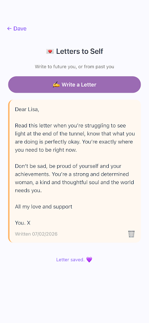Dave - Your Calming Companion Screenshot 2