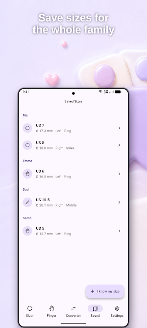True Ring Size: Sizer & Gauge Screenshot 3