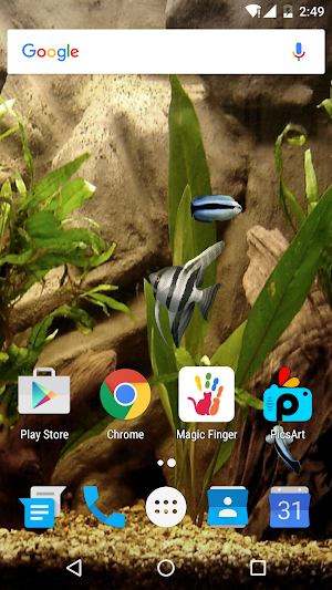 HD Aquarium Live Wallpaper 3D Screenshot 3