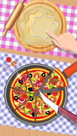 Make Pizza Baking Kitchen Screenshot 0