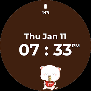 Animated Cat Watch Face Screenshot 3