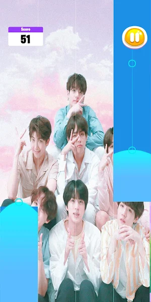 BTS Tiles Piano -  Army Dance Game Screenshot 3