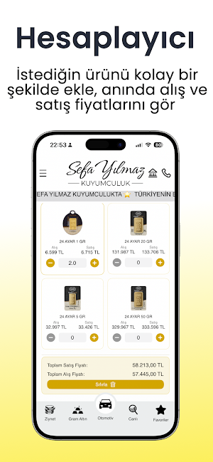 Sefa Yılmaz Kuyumculuk Screenshot 3
