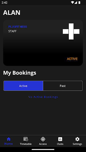 Plus Fitness Member ID Screenshot 0