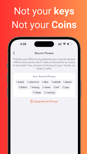 Rust: Bitcoin Wallet - BTC Screenshot 2