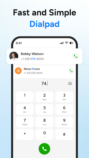 Contacts Dialer Screenshot 1