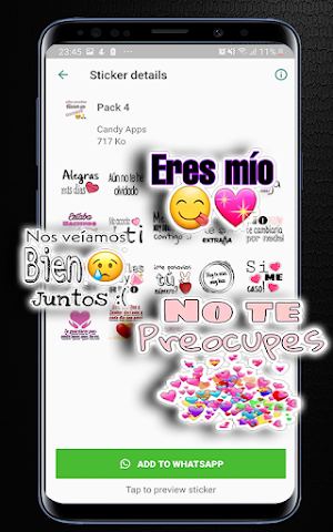 Stickers de amor para WhatsApp Screenshot 2