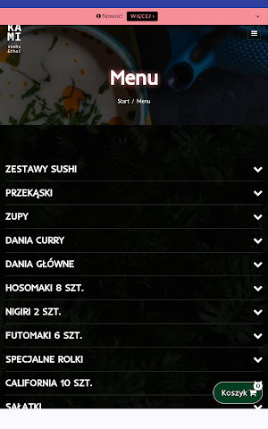 Takami Sushi Screenshot 2
