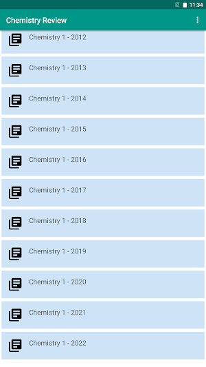 Chemistry Review O Level Screenshot 0