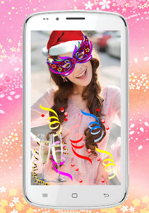 แต่งรูปปีใหม่ แต่งรูปสติ๊กเกอร Screenshot 1