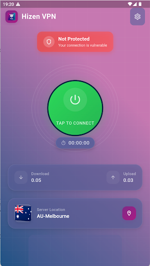 Hizen VPN - Fast & Secure VPN Screenshot 0