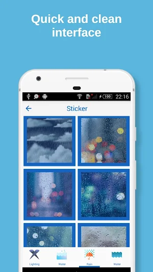 Nature Effect Video Editor Screenshot 1
