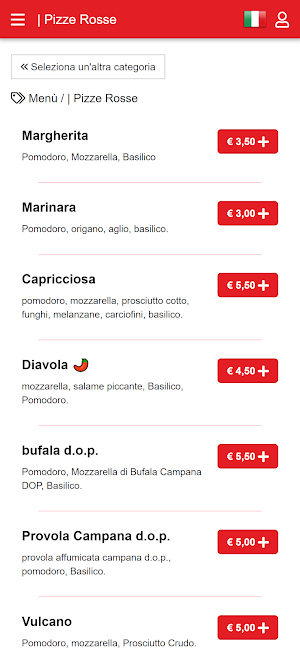 Scugnizzo Napoletano Pizzeria Screenshot 2