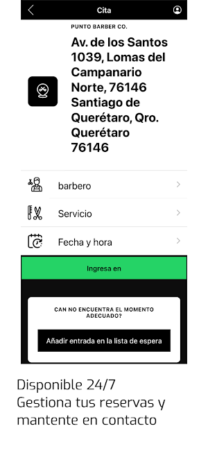 Punto Barber Co. Screenshot 2