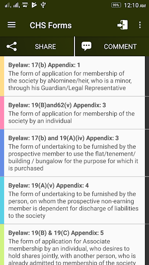 Co-operative Housing Societies Reference Pro Screenshot 3