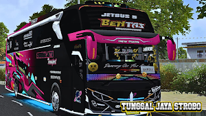 Mod Bussid Tunggal Jaya Strobo Screenshot 2