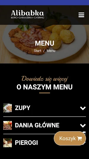 Restauracja Alibabka Screenshot 2