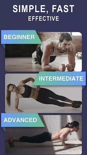 Plank Workout Core Excercise Screenshot 0
