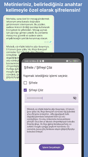Encryptext: Metin Şifreleme Screenshot 0