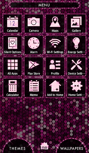 Pink Glitter Theme screenshot 2