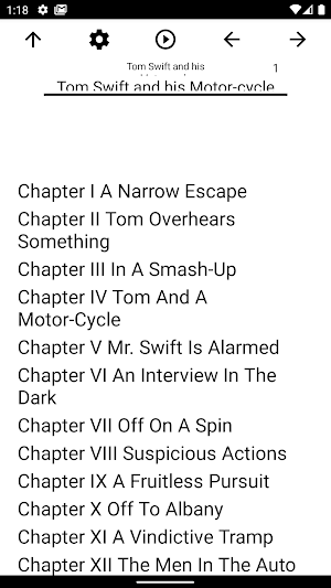 Book, Tom Swift and his Motor- Screenshot 0