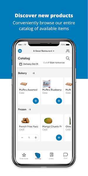 S&L Food Sales Screenshot 1
