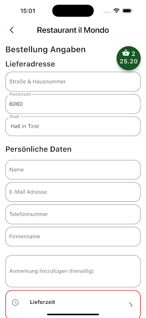 Restaurant il Mondo Screenshot 3