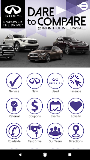 Infiniti of Willowdale Screenshot 0
