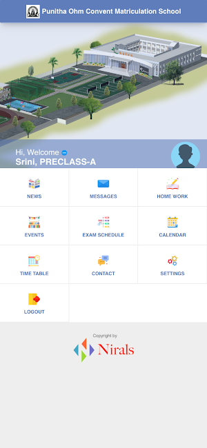 Punitha Ohm Convent School Screenshot 0
