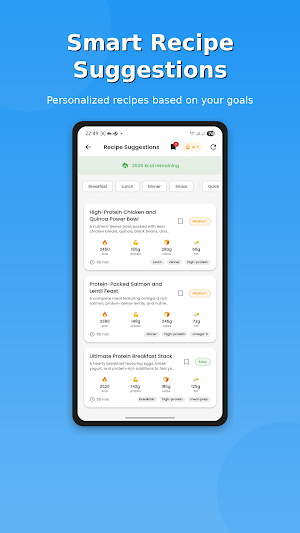 Meal Meter: AI Calorie Count Screenshot 2
