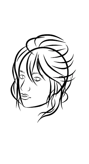 Draw face tutorial step by Screenshot 3