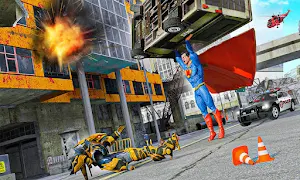 Superhero Man Adventure Game Screenshot 1