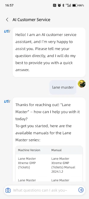 Unis Service Screenshot 3