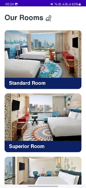 Hotel Indigo Art App Screenshot 1