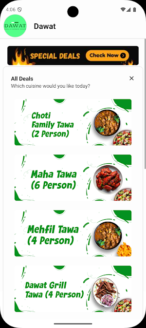 Dawat Indian Takeaway Screenshot 1
