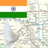 Delhi Metro Route Map (Offline)