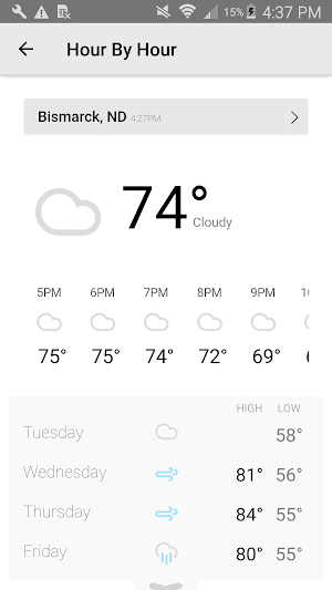 KX Storm Team - ND Weather Screenshot 3