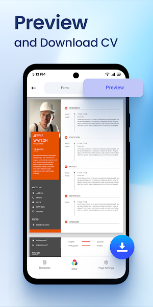 CV PDF Screenshot 3