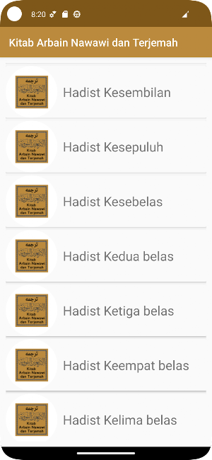 Kitab Arbain Nawawi + Terjemah Screenshot 2