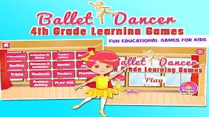 Ballerina 4th Grade Games Screenshot 0