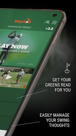 WhyGolf: Golf App & Tracker Screenshot 1