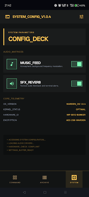 Warden Protocol: Vault RPG Screenshot 3