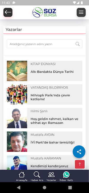 Söz Bursa Screenshot 2